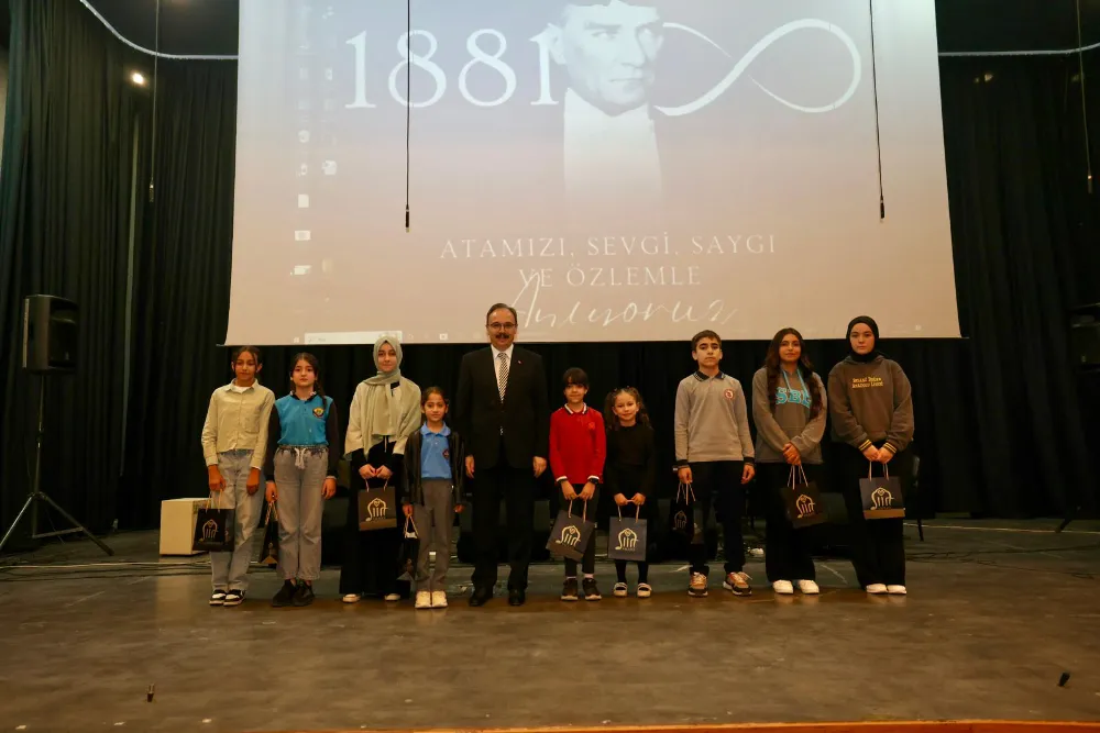 SİİRT'E CUMHURİYETİMİZİN KURUCUSU GAZİ MUSTAFA KEMAL ATATÜRK, TÖRENLERLE ANILDI