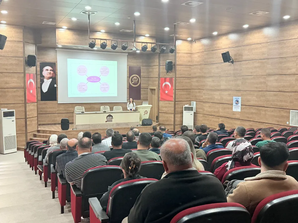 Siirt Valiliği Personeline “Diyabet Farkındalık ve Sağlıklı Beslenme Eğitimi” Verildi