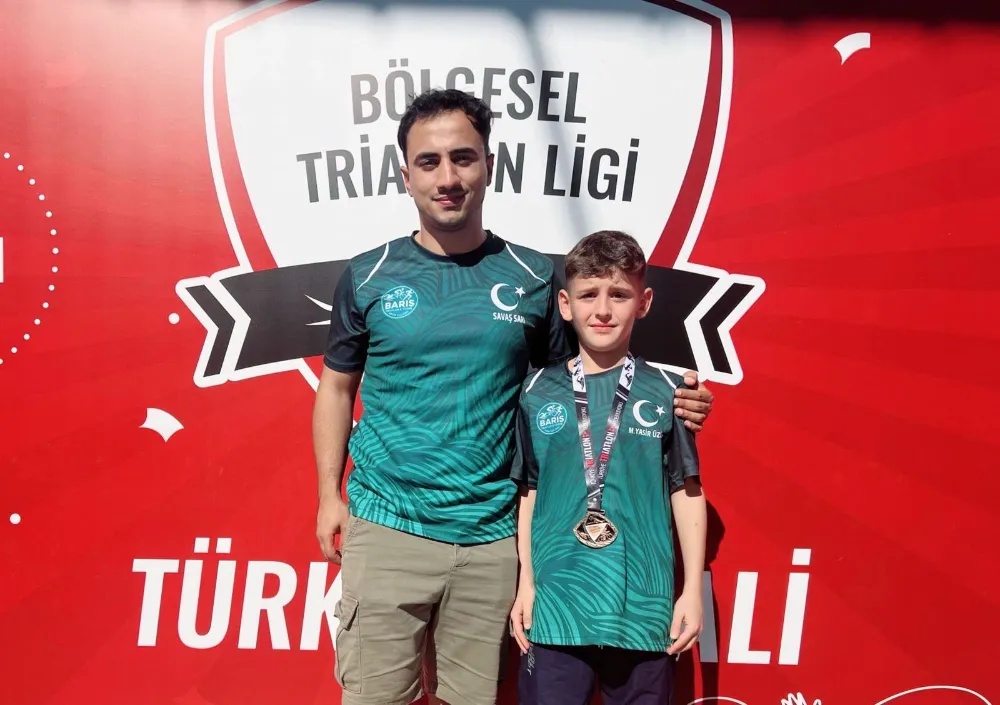 Siirtli Sporcu Triatlon Türkiye Şampiyonası’nda Üçüncü Oldu