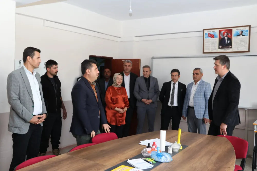 SİİRT KURTALAN KAYMAKAMI SAMET SERİN’DEN TULUMTAŞ KÖYÜ ZİYARETİ