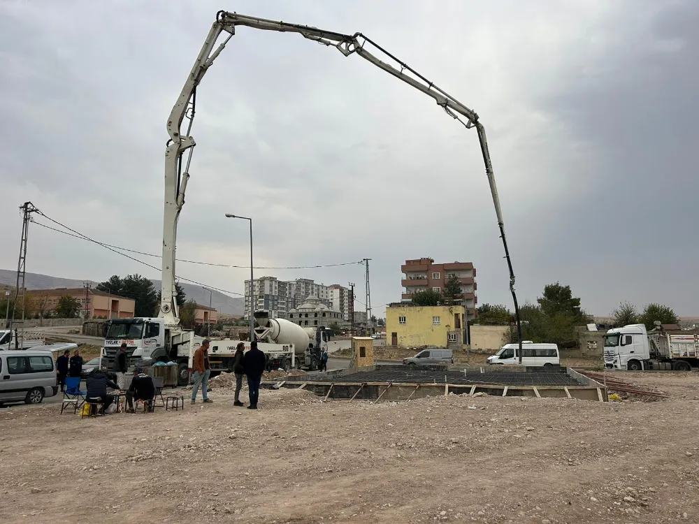 Siirt Kurtalan’da Halk Ekmek Fırını Üretim Tesisi İnşaatı Başladı