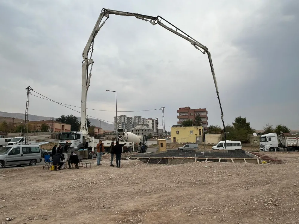 Siirt Kurtalan’da Halk Ekmek Fırını Üretim Tesisi İnşaatı Başladı