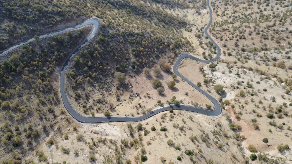 Siirt Eruh Kırsalında 29.350 Metrelik BSK Asfalt Çalışması Tamamlandı