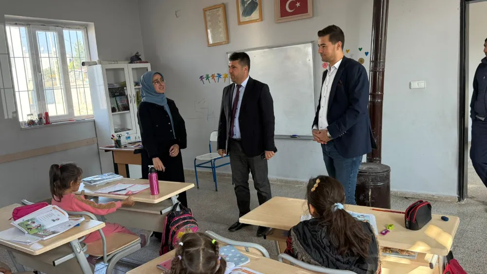 Siirt - Kurtalan Milli Eğitim Müdürü Faysel Polat’tan Köy Okullarına Ziyaret