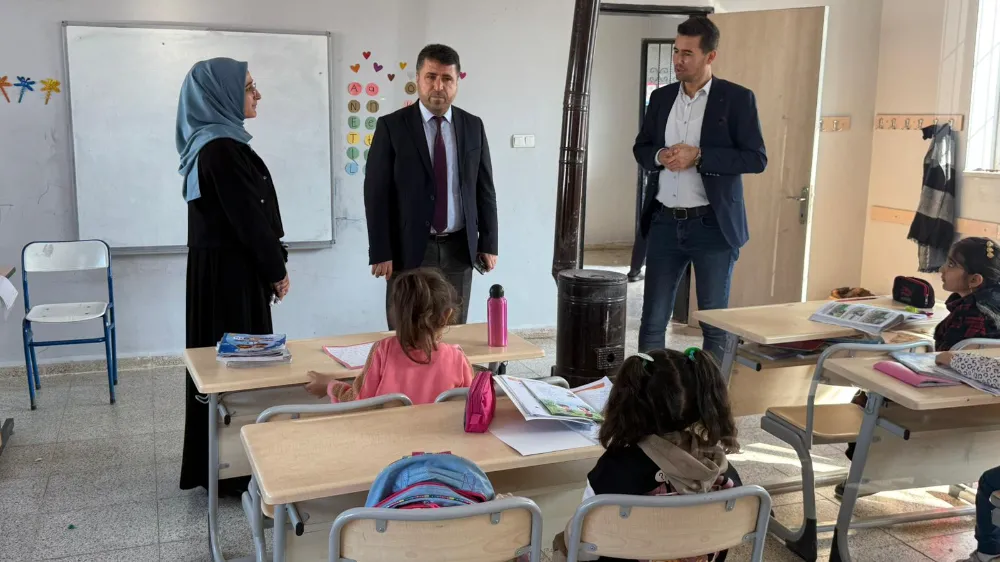 Siirt - Kurtalan Milli Eğitim Müdürü Faysel Polat’tan Köy Okullarına Ziyaret