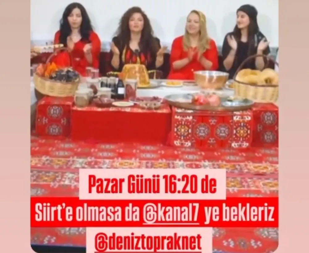 Siirt Bugün Türkiye’nin Gündeminde: Deniz Toprak ve Nazmiye Teymurtaş Kanal 7’de