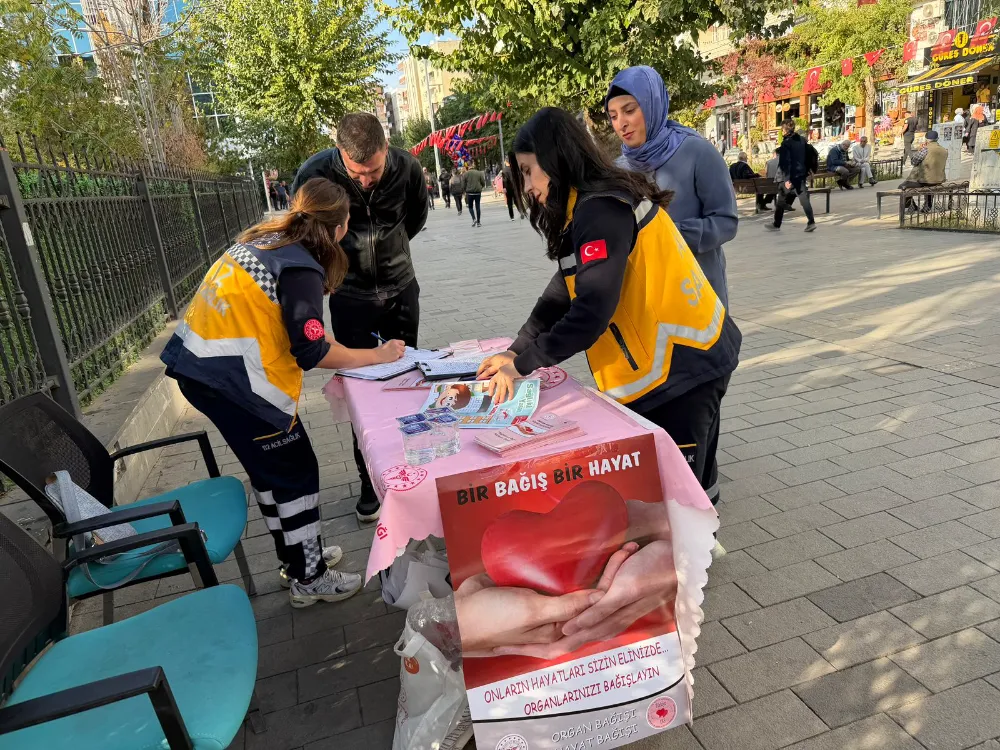 Siirt’te Organ Bağışı Haftası Farkındalık Etkinliği: “Bir Bağış, Bir Hayat”
