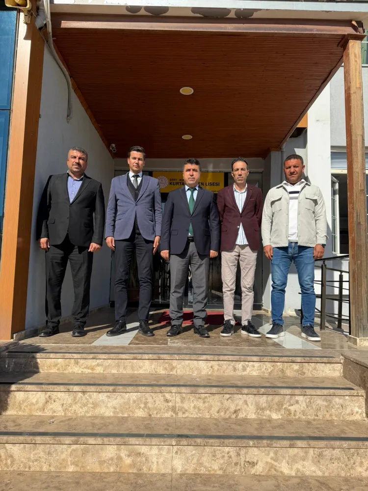 Siirt Kurtalan Milli Eğitim Müdürü Faysel Polat’tan Kurtalan Fen Lisesine Ziyaret