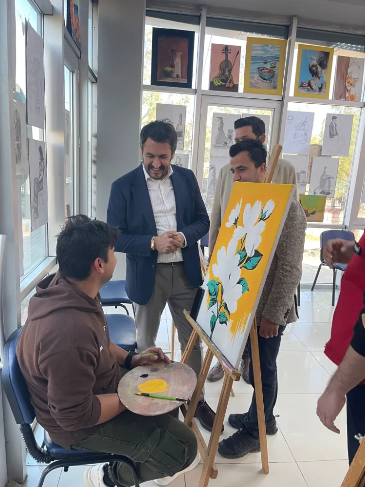 Siirt İl Müdürü Çalgan Kurtalan’da İncelemelerde Bulundu