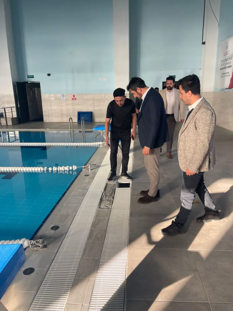 Siirt İl Müdürü Çalgan Kurtalan’da İncelemelerde Bulundu