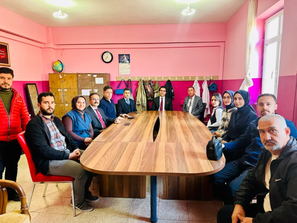 Siirt İl Milli Eğitim Müdürü İlhan Saz’dan Baykan Çamtaşı İlk/Ortaokuluna Ziyaret