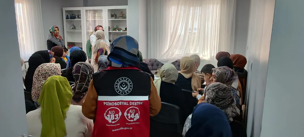 Siirt Kurtalan Aile Destek Merkezi Kursiyerlerine Kurumsal Tanıtım ve Aile İçi İletişim Eğitimi