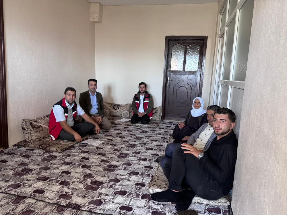 Siirt Eruh Sosyal Hizmet Merkezi’nden Şehit Ailesine Anlamlı Ziyaret