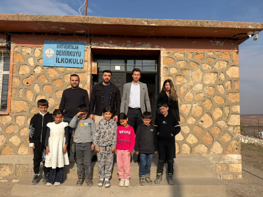 Siirt Kurtalan’da Köy Okullarına Ziyaret: Milli Eğitimden Yerinde İnceleme