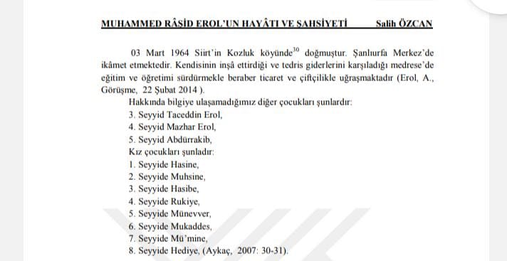 Siirt, Baykan (Ormanpınar) Bilvanis’ten Menzil’e, Menzil’den Anadolu’ya Uzanan İrşad Zinciri