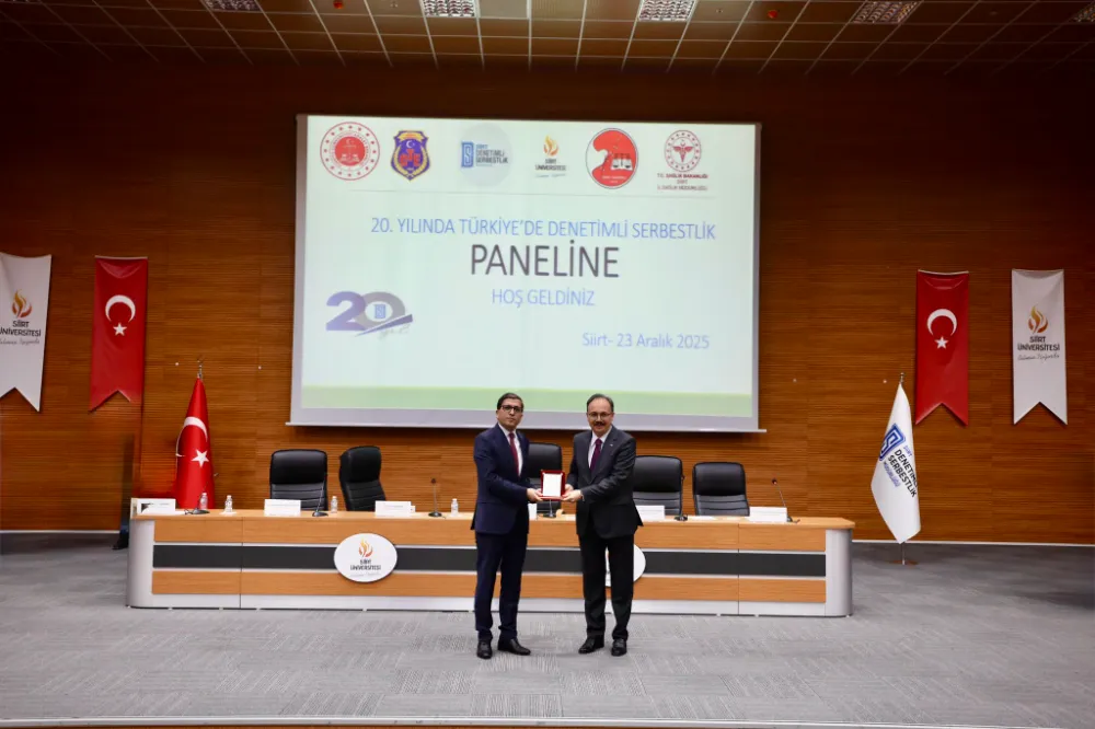 Siirt’te Adaletin İnsani Yüzü Konuşuldu: Denetimli Serbestlik 20. Yılında Masaya Yatırıldı