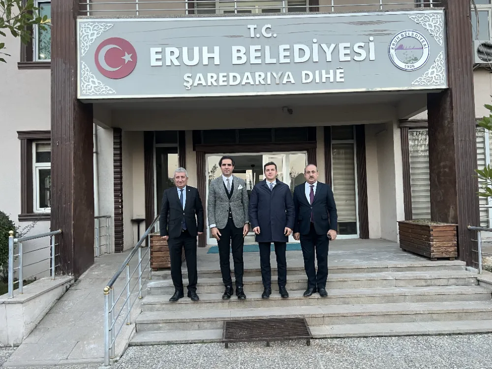 Siirt’te Eğitim İçin Güç Birliği: Eruh’ta Ortak Projeler Masaya Yatırıldı