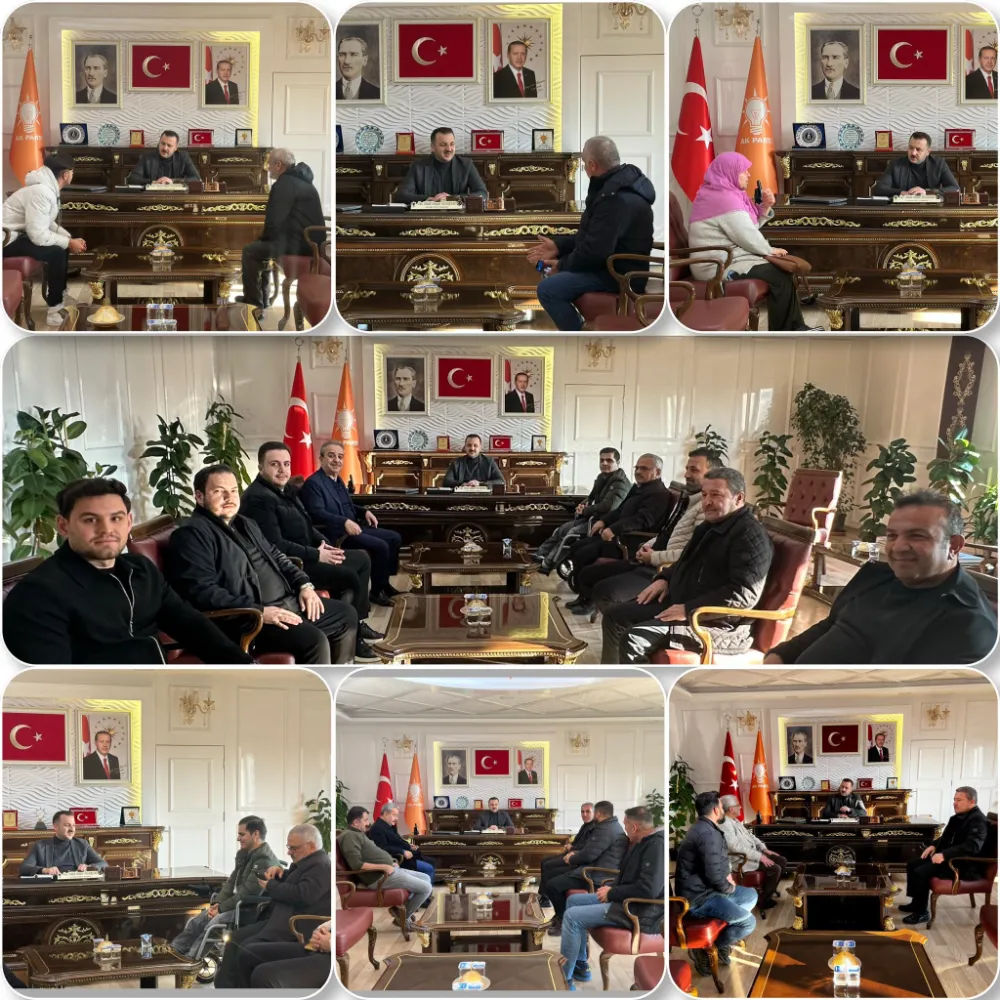 AK Parti Siirt İl Başkanlığı’nda Tecrübe ve Vefa Buluşması