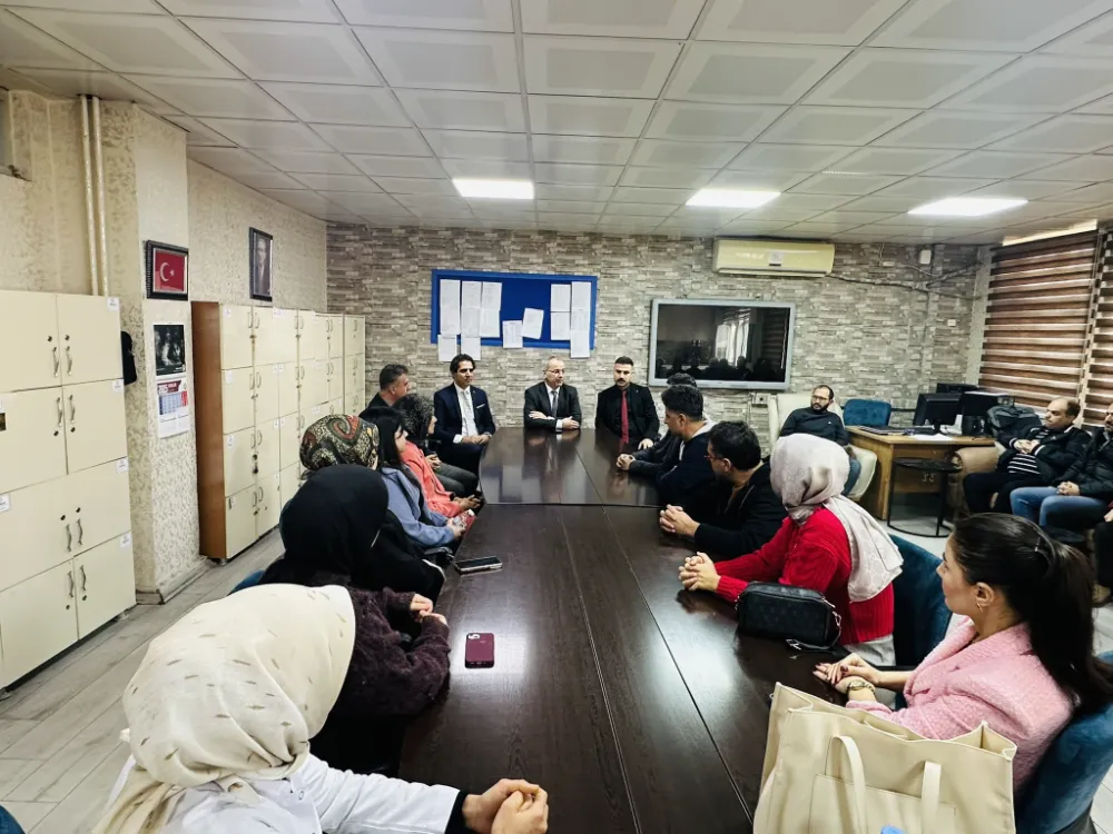 Siirt’te Millî Eğitim’den Sancaklar Ortaokulu’na Ziyaret