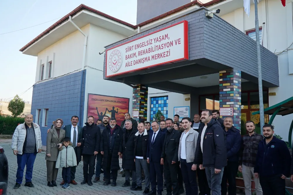 Siirt’te Duygulandıran Buluşma: Festival Konuklarından Engelsiz Yaşam Merkezi Ziyareti