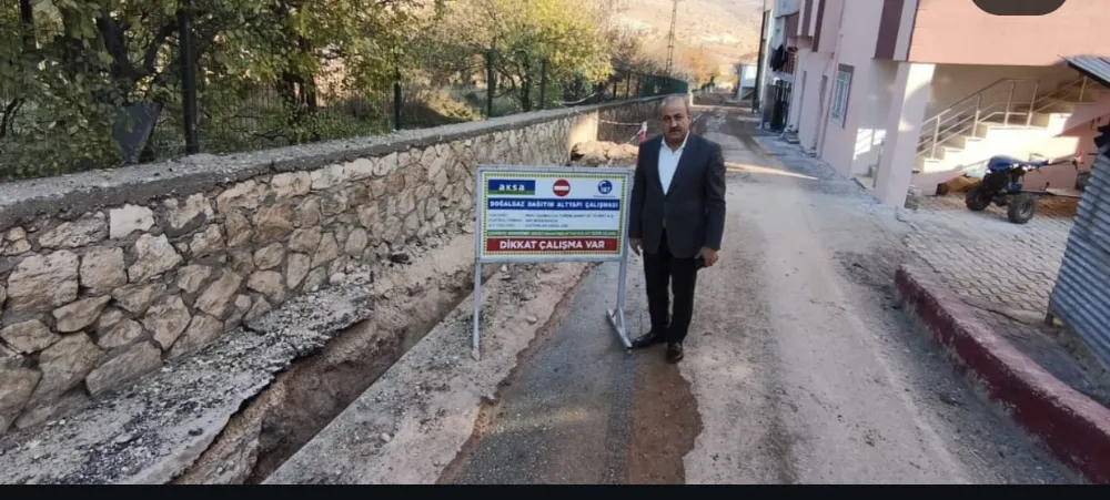 SİİRT ERUH’TA DOĞALGAZ DÖNEMİ RESMEN BAŞLADI