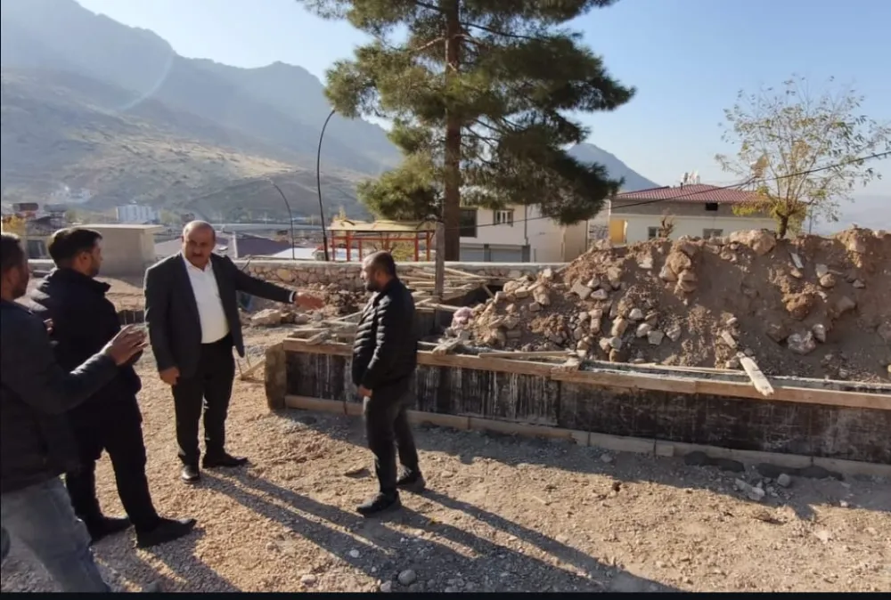 SİİRT ERUH’TA BELEDİYE HİZMET ARAÇLARINA ÖZEL MODERN OTOPARK PROJESİ BAŞLATILDI