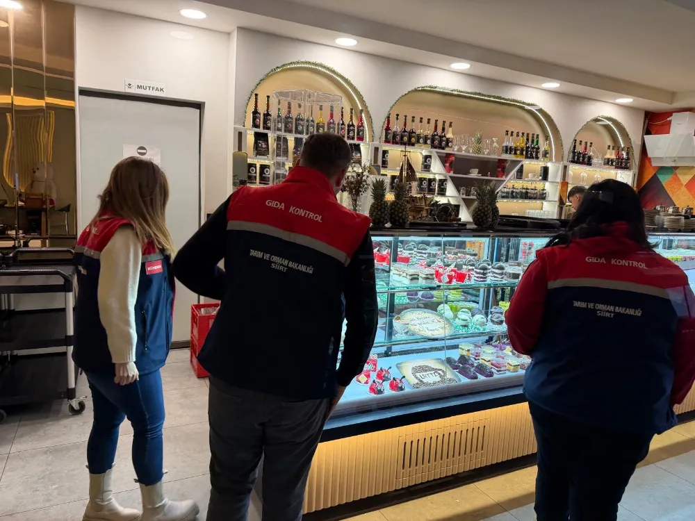 Yılbaşı Öncesi Siirt’te Güvenilir Gıda Denetimleri Sıklaştırıldı