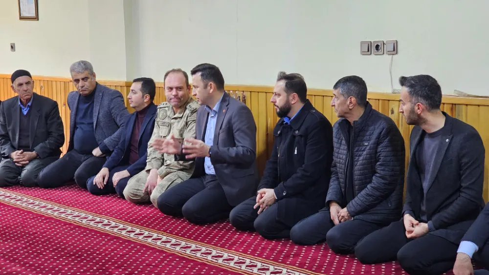 Siirt Pervari Kaymakamı Gülderen,  Yukarıbalcılar Köyünü Ziyaret Etti