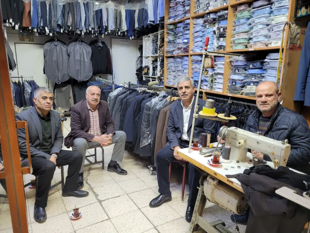 AK Parti Siirt Merkez İlçe Teşkilatından Esnaf Ziyareti