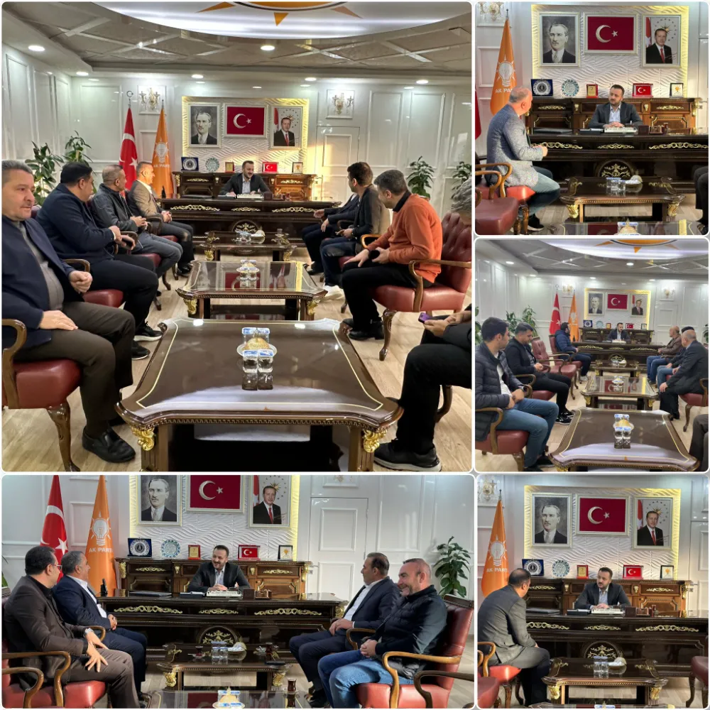 AK Parti Siirt İl Başkanlığında “Açık Kapı Hasbihal Günü” Kapsamında Vatandaş Buluşması