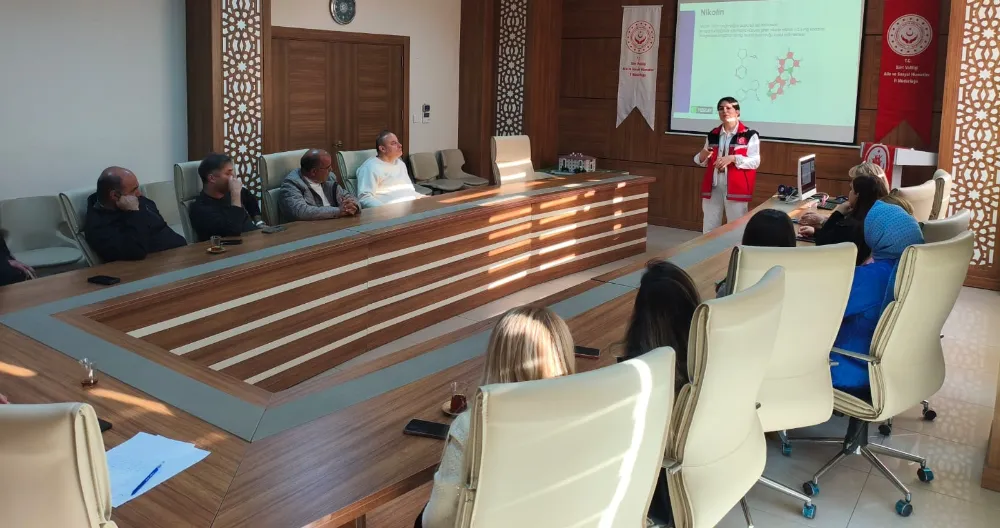 Siirt’te SYDV Personeline Bağımlılıkla Mücadele Eğitimi