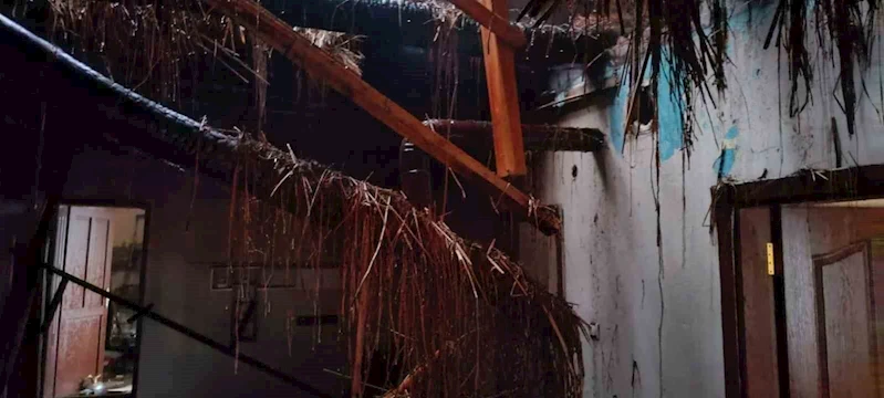 Yüksekova’da ev yangını
