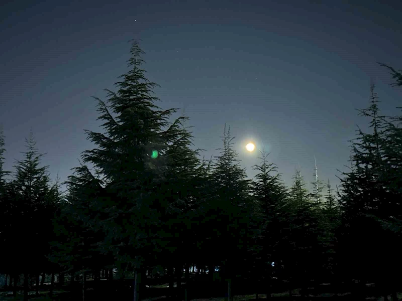 Elazığ’da dolunay görsel şölen sundu
