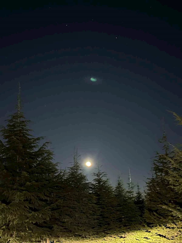 Elazığ’da dolunay görsel şölen sundu
