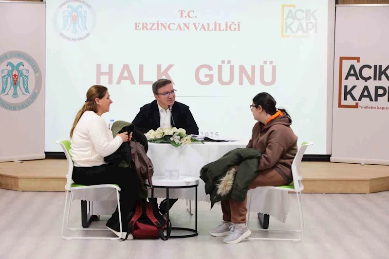 Vali Aydoğdu, "Halk Günü"nde 61 vatandaşı dinledi
