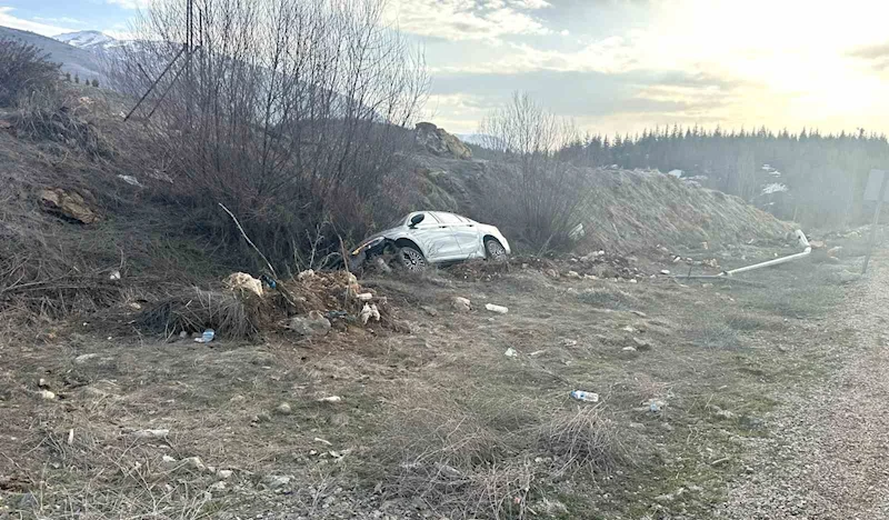 Malatya-Adıyaman yolunda trafik kazası: 1 yaralı
