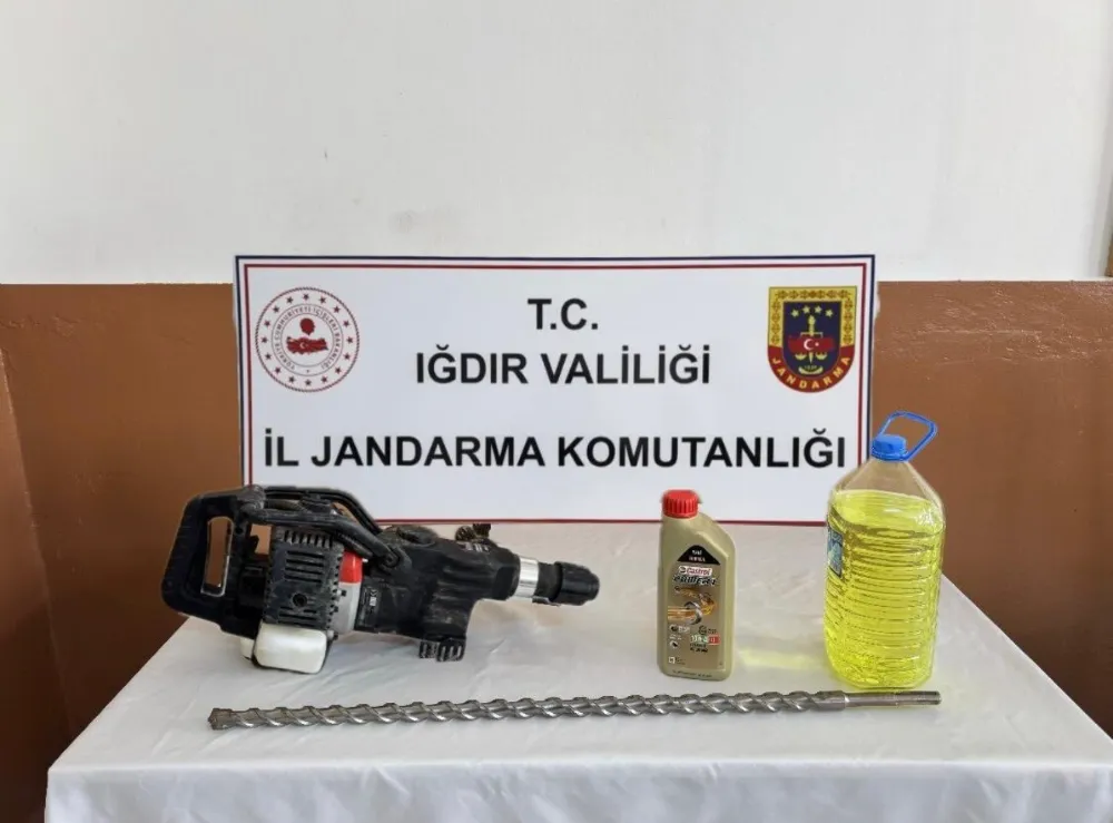 İzinsiz kazı operasyonu