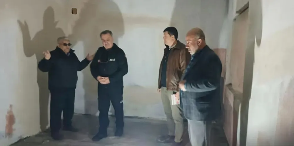 Siirt AFAD İl Müdürü Akkoyun Yangın Mağdurlarını Ziyaret Etti