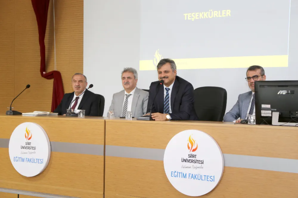 SİÜ Rektörü  Şındak, FakültelerE Brifing Ziyaretlerine Başladı