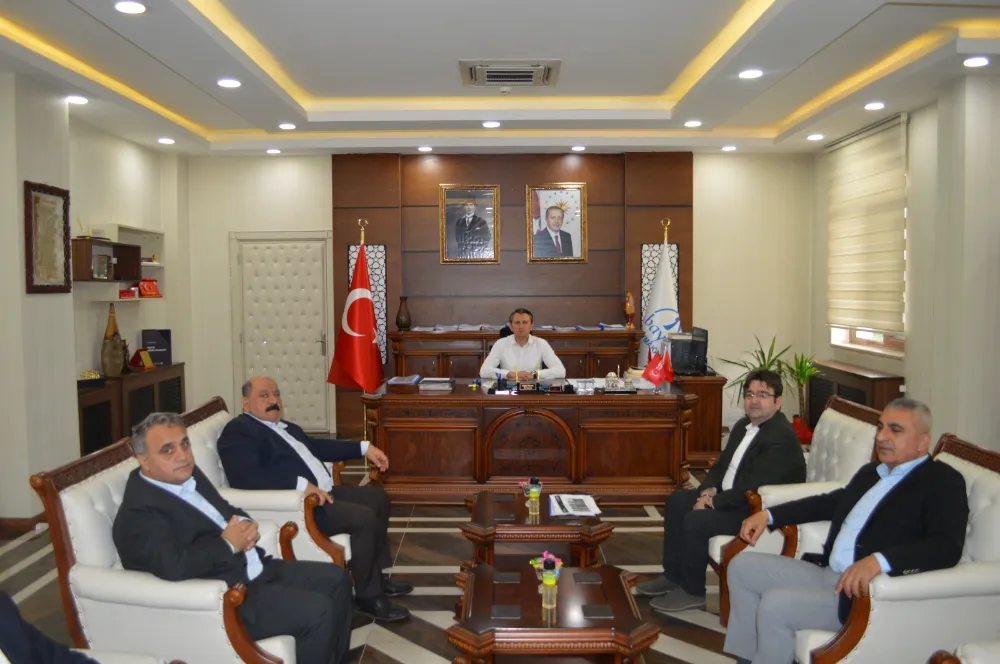 Baykan Yerel Kalkınma Grubu Kaymakam Özcan’ı Ziyaret Etti
