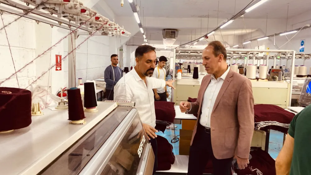 Siirt TSO Başkan Vekili Çalapkulu Mat Triko’yu Ziyaret Etti