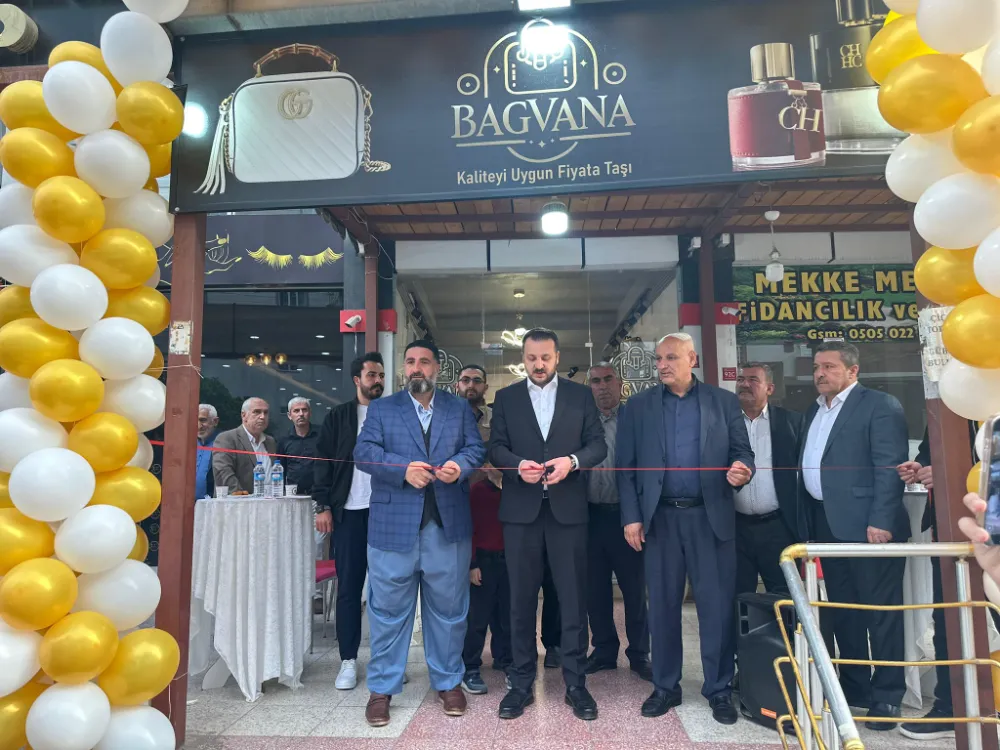 Siirt İl Başkanı Özturan, ‘Bagvana’ iş Yerinin Açılışına Katıldı