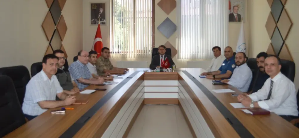 Baykan’da Orman Yangınlarıyla Mücadele Toplantısı Gerçekleştirildi