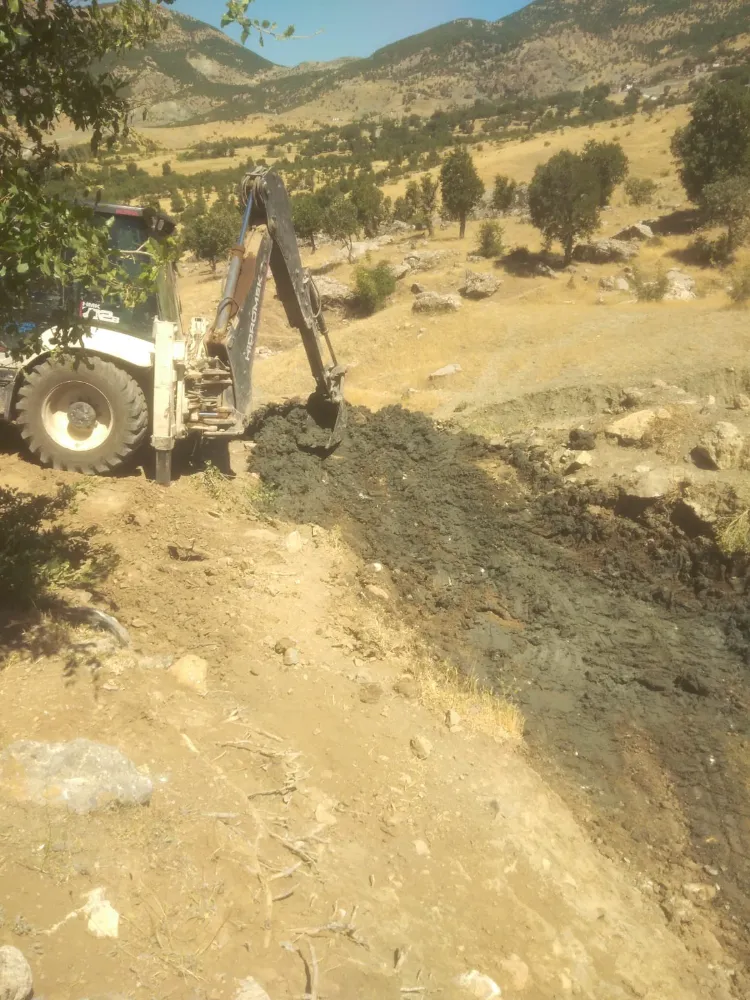 Baykan’da Kırsal Köylere Yol ve Altyapı Hizmeti