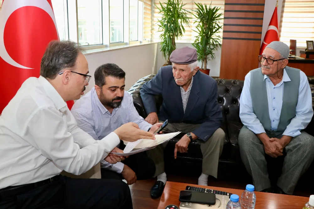 VALİ DR. KEMAL KIZILKAYA, VATANDAŞLARLA BULUŞARAK TALEPLERİ DİNLEDİ!