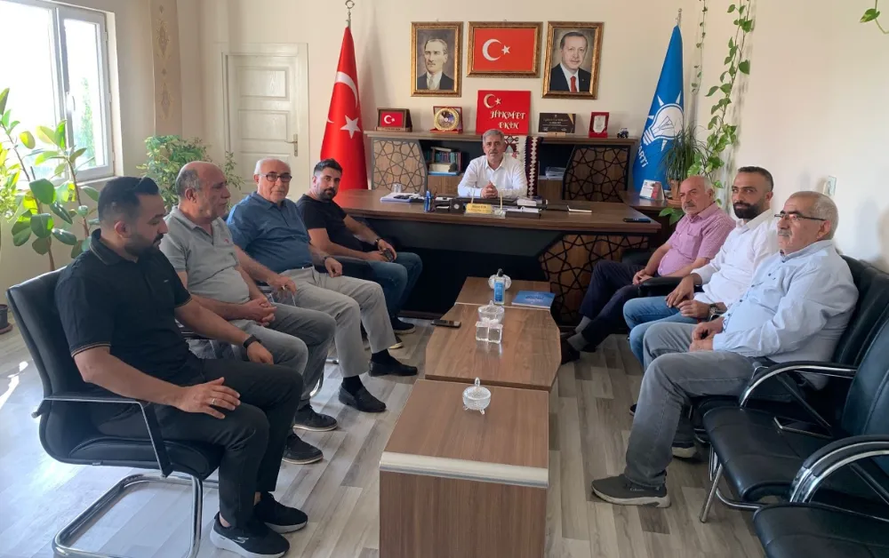 SİİRT MERKEZ İLÇE TEŞKİLATINA HEMŞEHRİ ZİYARETİ