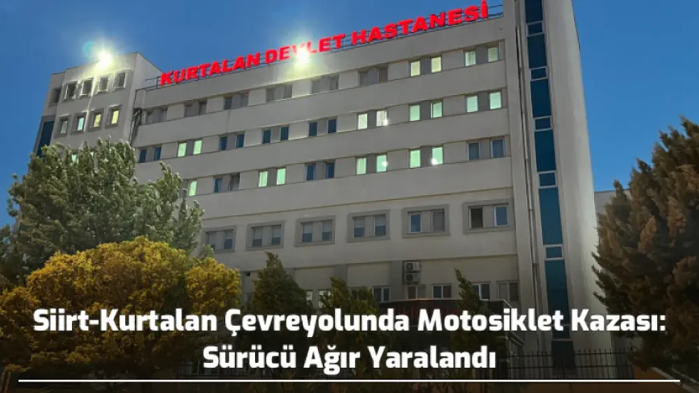 Kurtalan’da Korkunç Motosiklet Kazası: Sürücü ve Yolcu Ağır Yaralı
