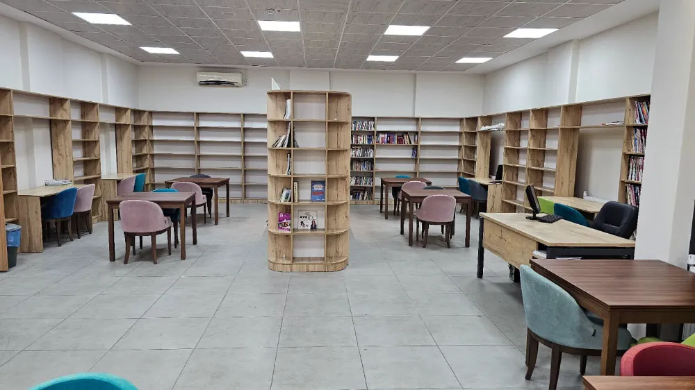 SİİRT'E TARIM AĞAÇ MÜZESİ KÜTÜPHANESİ ÖĞRENCİLERİN HİZMETİNDE…!