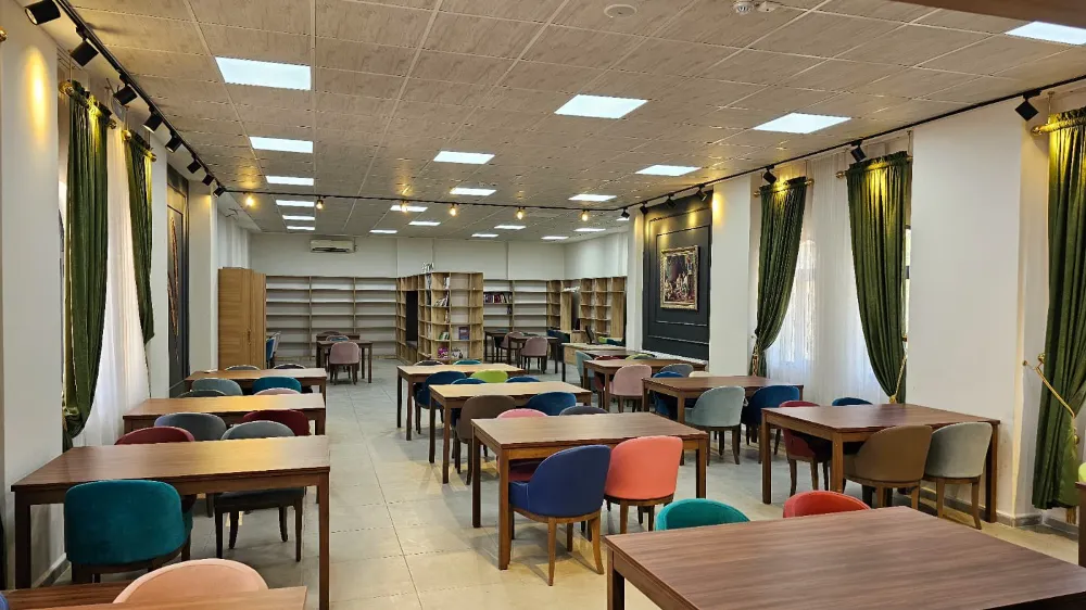 SİİRT'E TARIM AĞAÇ MÜZESİ KÜTÜPHANESİ ÖĞRENCİLERİN HİZMETİNDE…!