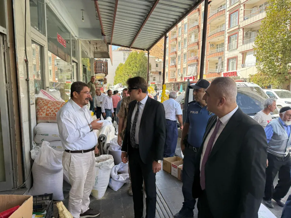 Baykan Kaymakamı Özcan’dan Esnaf Ziyareti